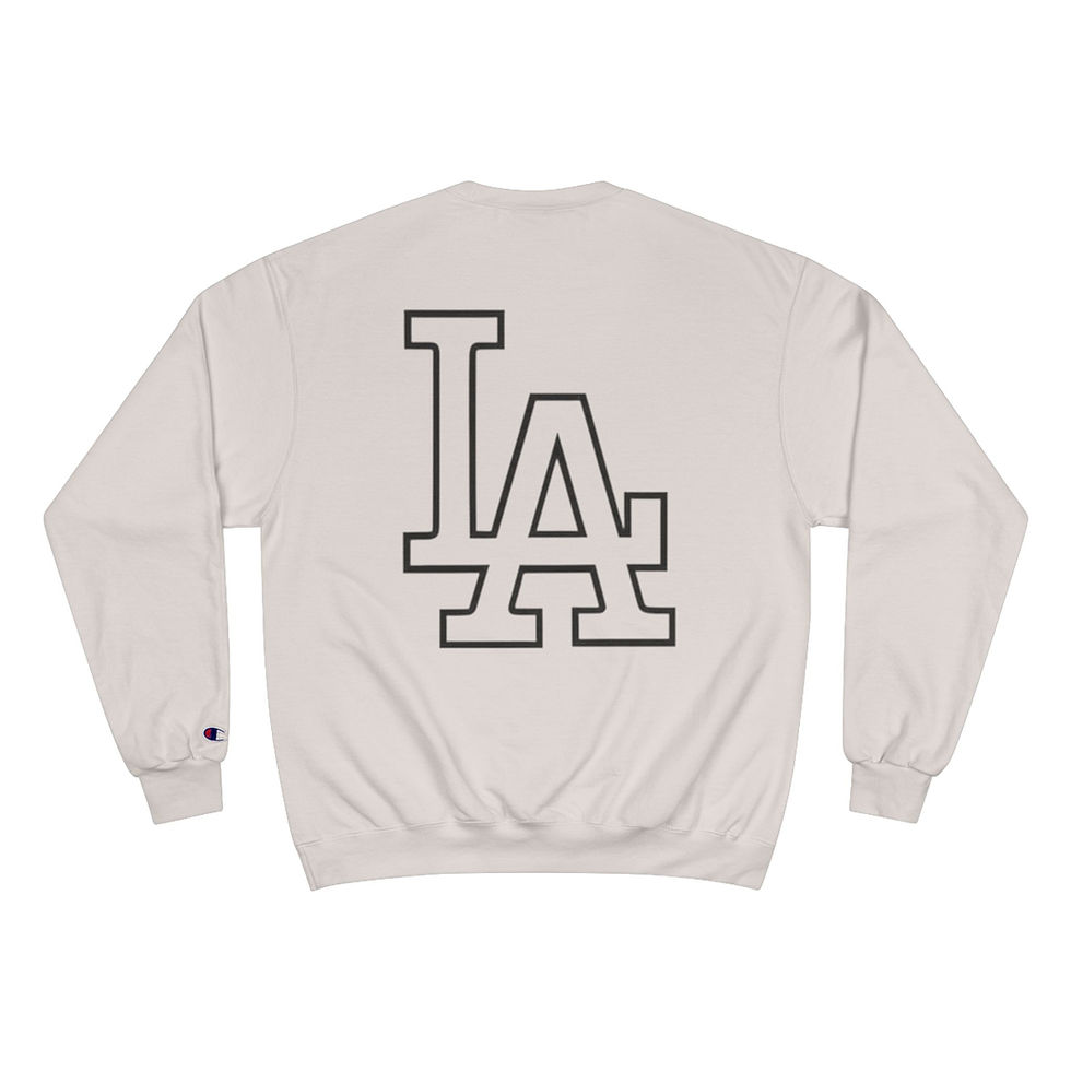 Champion Sweatshirt with Dohnut Farms Design | Cozy Oversized Crewneck |