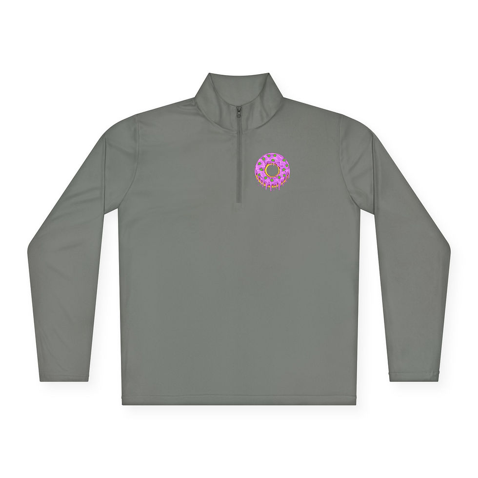 Dohnut Farms Unisex Quarter-Zip Pullover