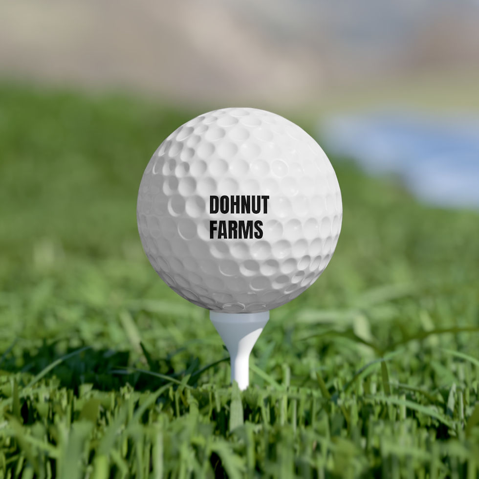 Miniatura: Dohnut Farms Golf Balls, 6pcs