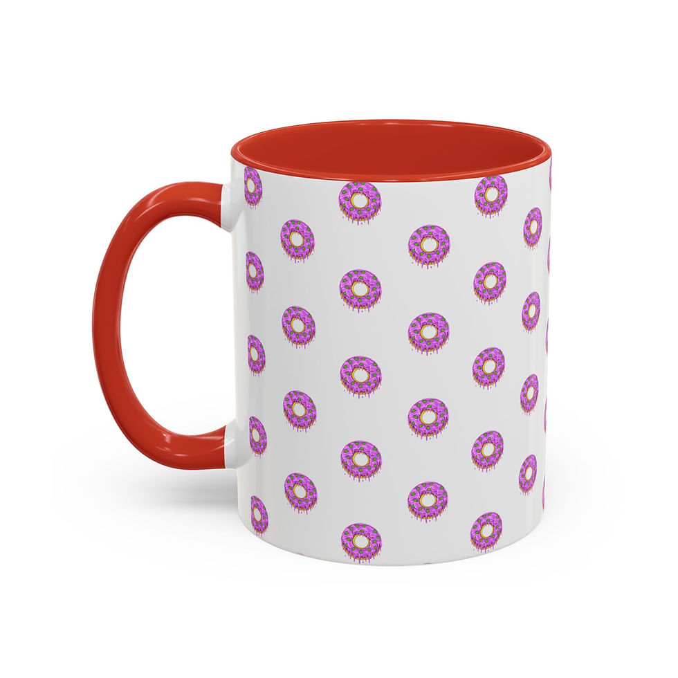Dohnut Farms Accent Coffee Mug, 11oz