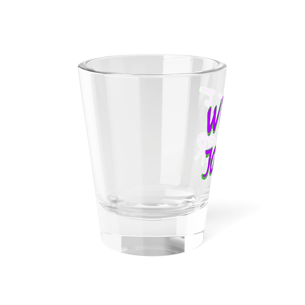 Thumbnail: WTF Jok3r Shot Glass —  1.5oz Party Shooter
