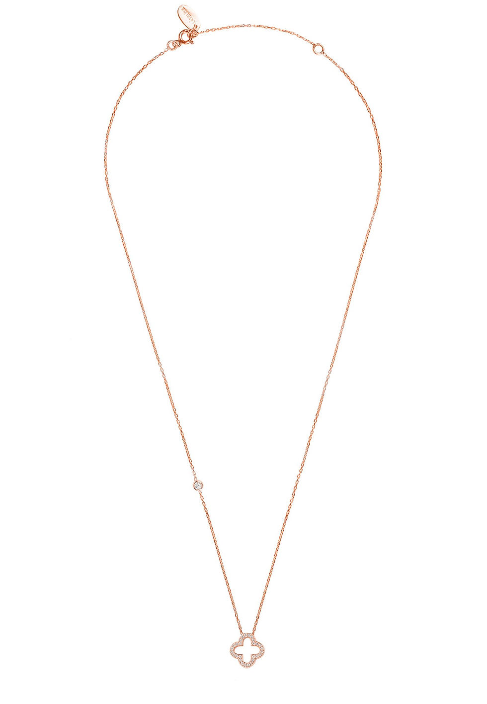 Miniatura: Open Clover Pendant Necklace
