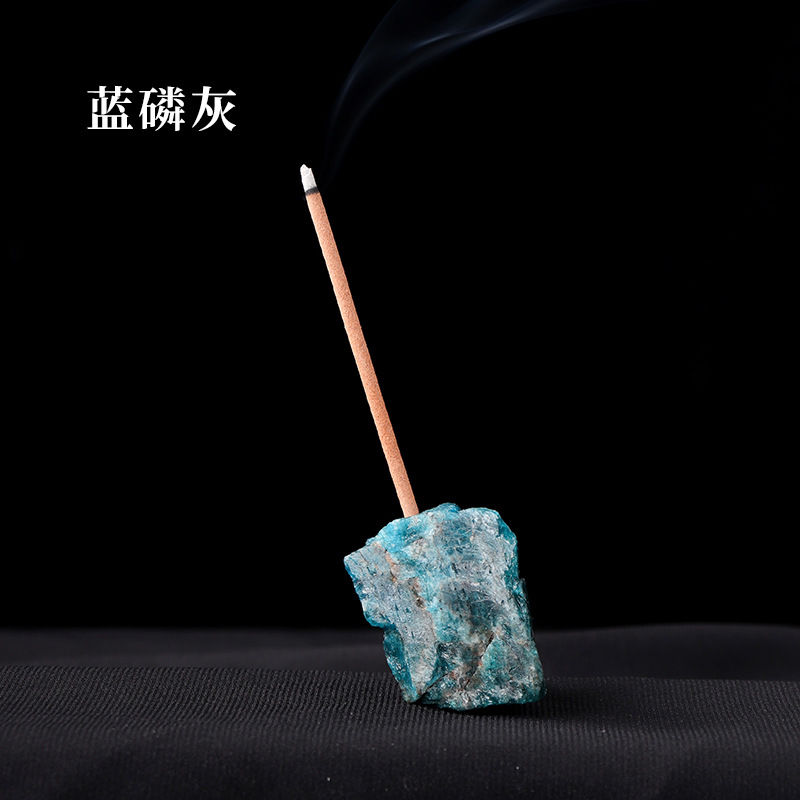 Miniatura: Crystal Incense Stick Holder Quartz Crystal Altar Decor Feng Shui Crystal