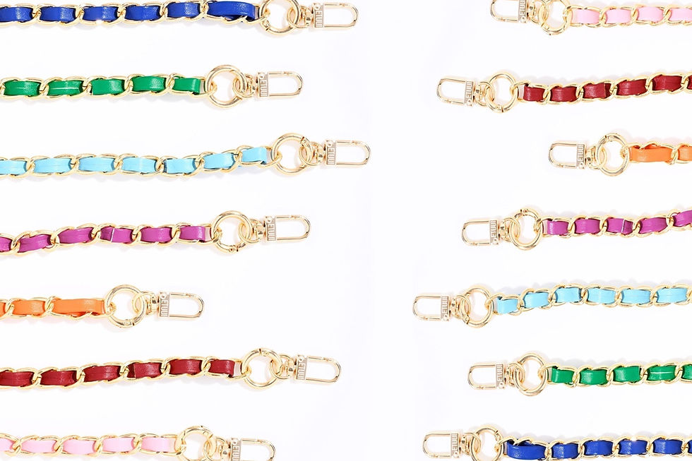 Miniatura: Audrey Chain Long Gold - Silver