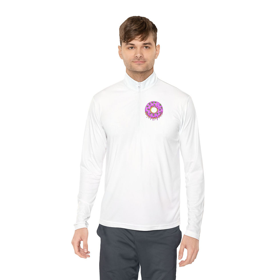 Dohnut Farms Unisex Quarter-Zip Pullover