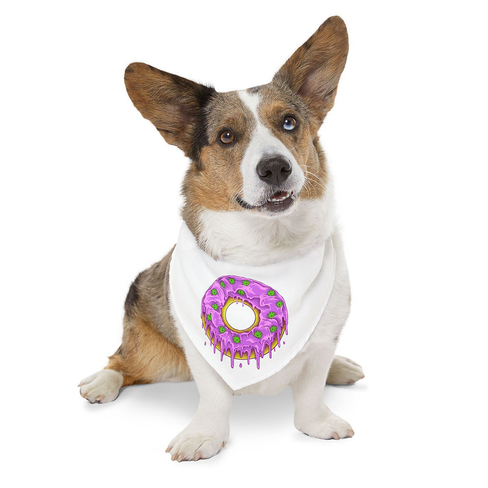 Dohnut Farms Pet Bandana Collar