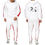 Thumbnail: Tracksuit Two Pieces Hoodie and Sweat Pants Set