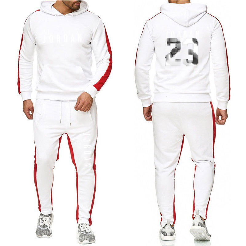 Thumbnail: Tracksuit Two Pieces Hoodie and Sweat Pants Set