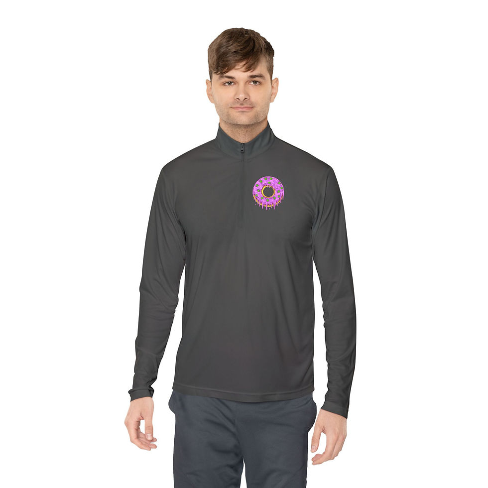 Dohnut Farms Unisex Quarter-Zip Pullover