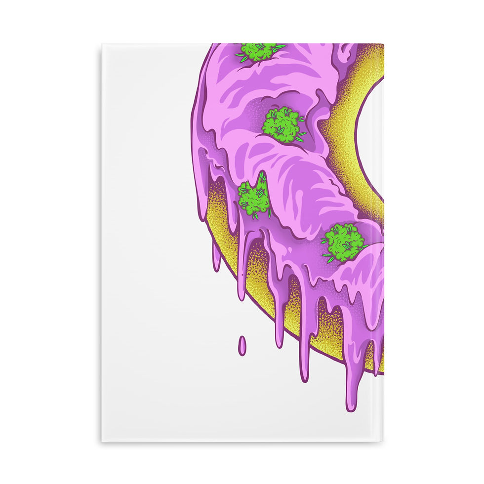 Dohnut Farms Hardcover Notebook with Puffy Covers