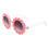 Thumbnail: Ysabelia - Round Daisy Flower Shape Circle Party Floral Women Sunglasses