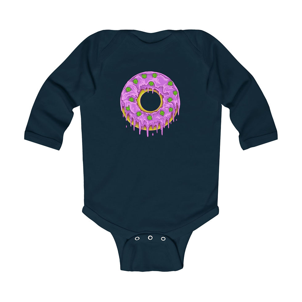 Dohnut Farms Infant Long Sleeve Bodysuit