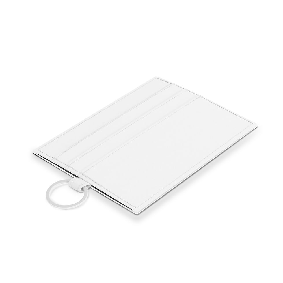 Dohnut Farms Saffiano Leather Card Holder