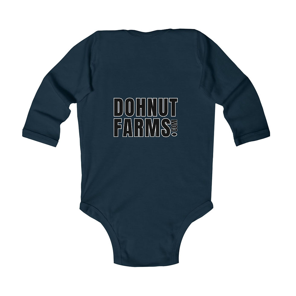 Dohnut Farms Infant Long Sleeve Bodysuit