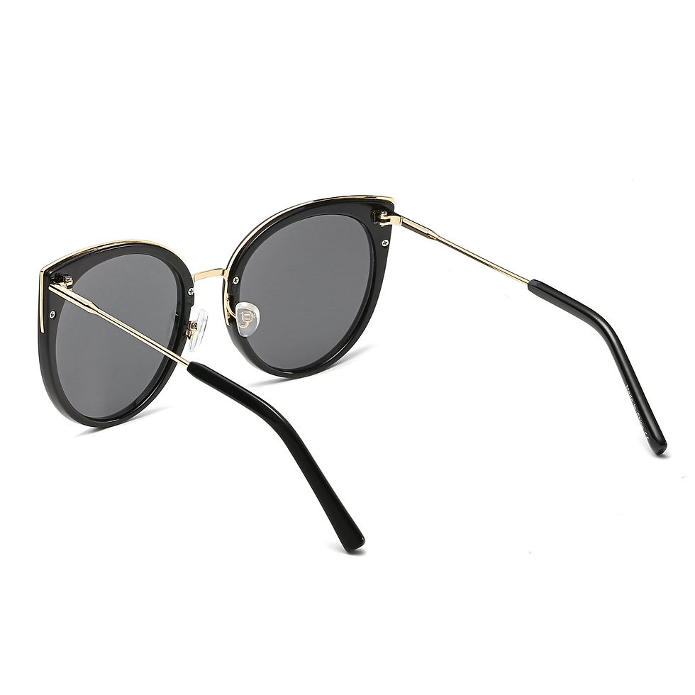 Thumbnail: HOLMDEL | Women's Iconic Mirrored Lens Cat Eye Sunglasses