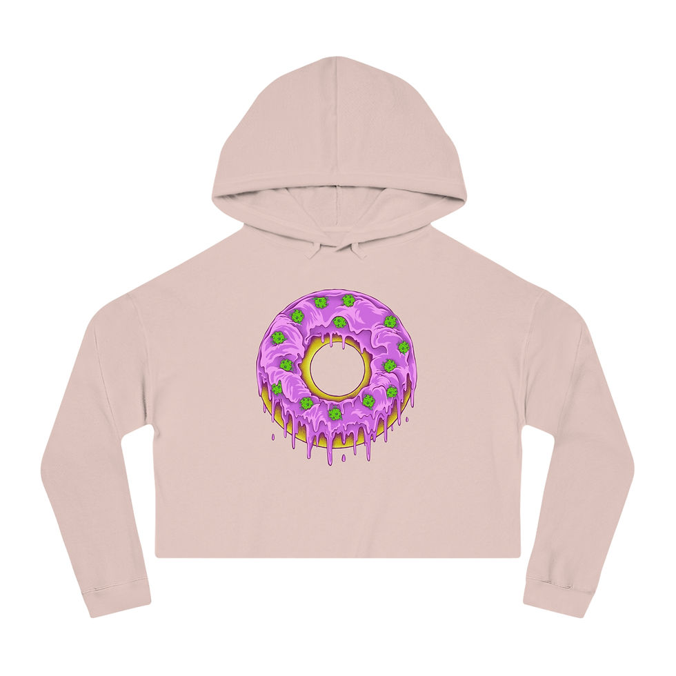 Women’s Cropped Hooded Sweatshirt