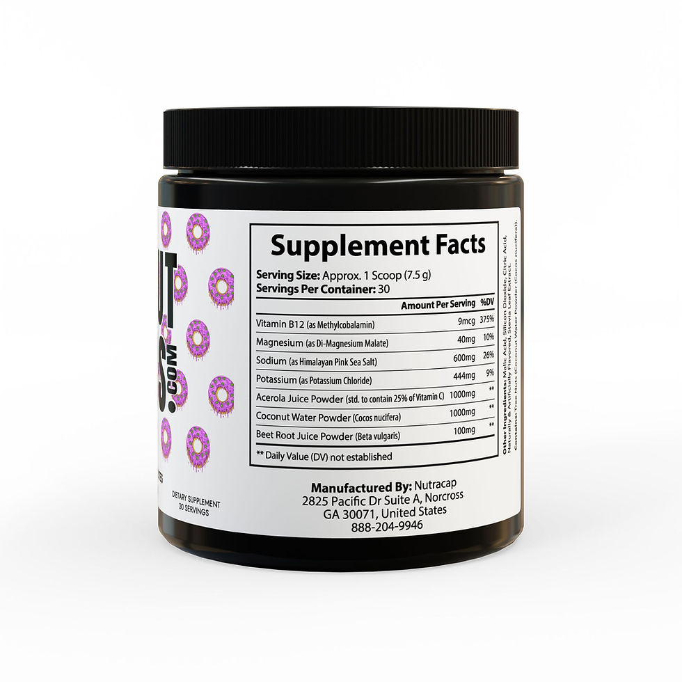 ION + Select Electrolyte Supplement (225g, 7.9oz) - Dohnut Farms 