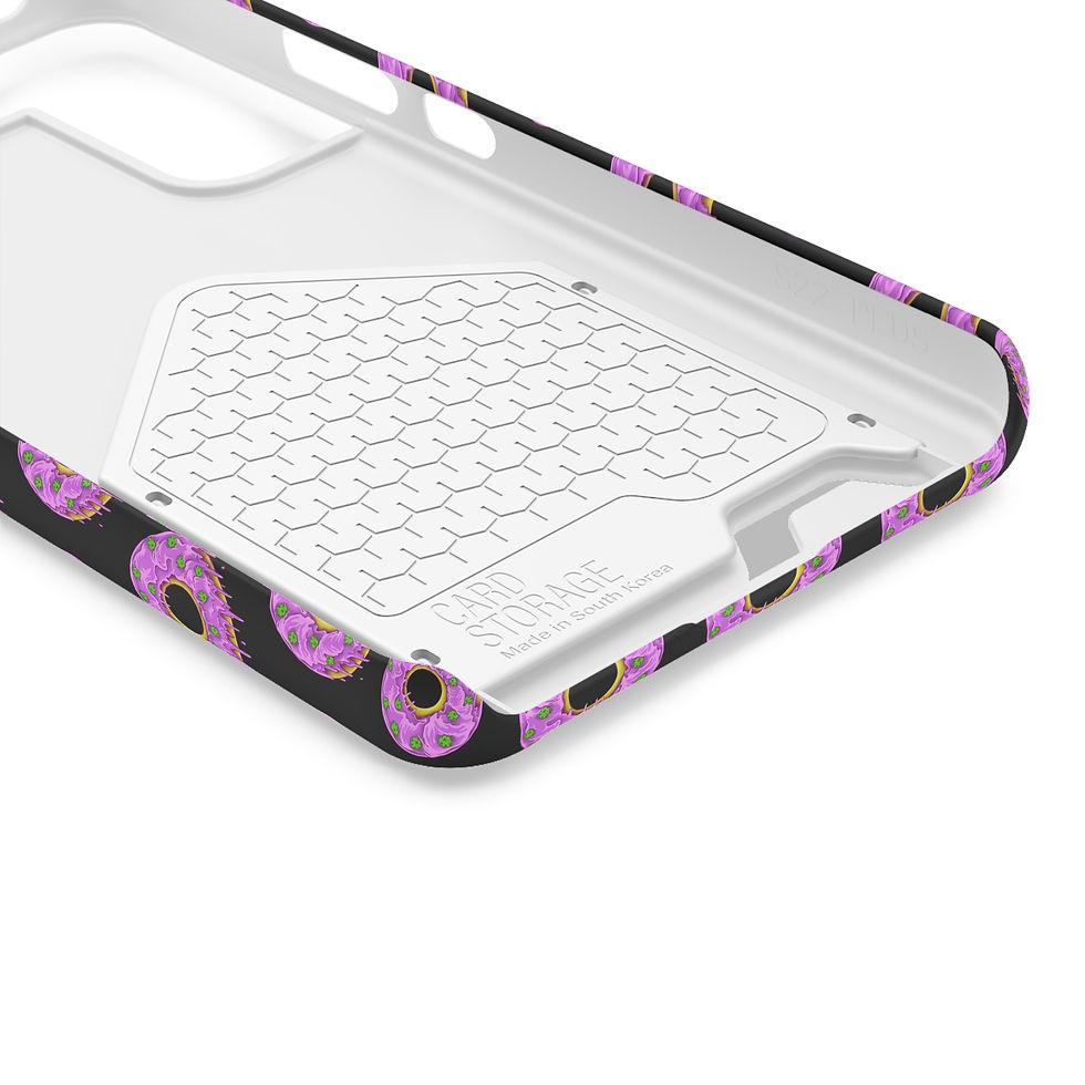 Dohnut Farms Glossy/Matte Phone Case With Card Holder