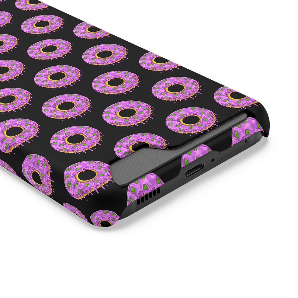 Dohnut Farms Glossy/Matte Phone Case With Card Holder