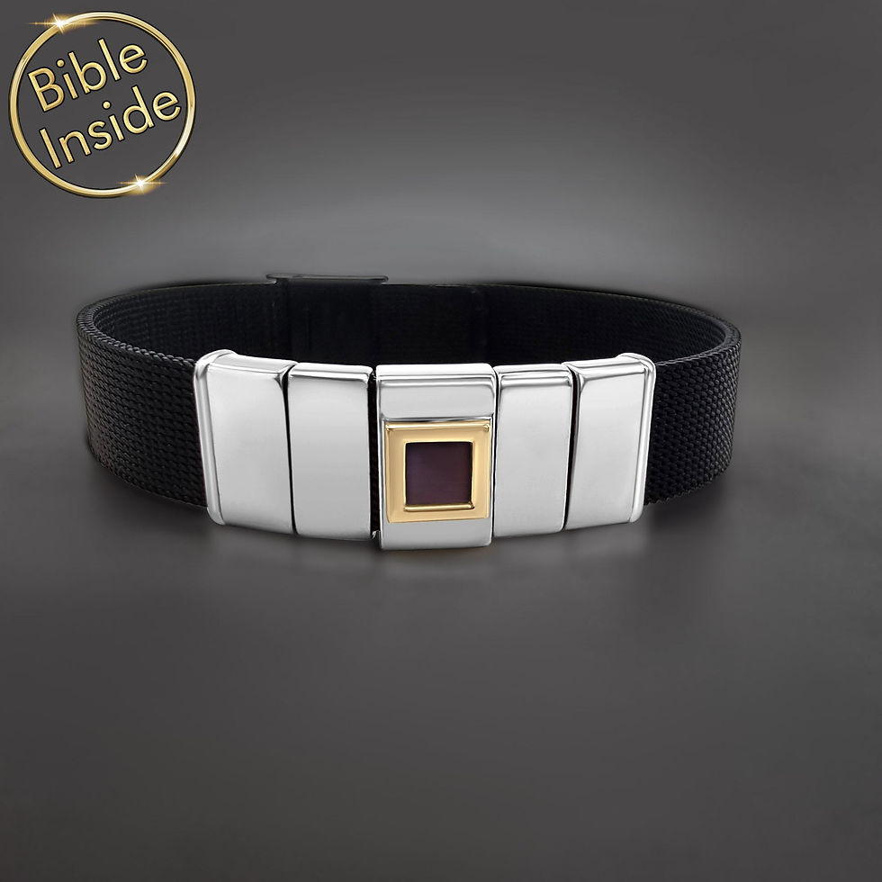 Miniatura: Bible Verses Bracelet With the Whole Bible - Andrew2 Design