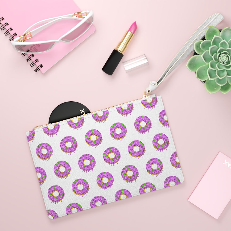 Dohnut Farms Clutch Bag