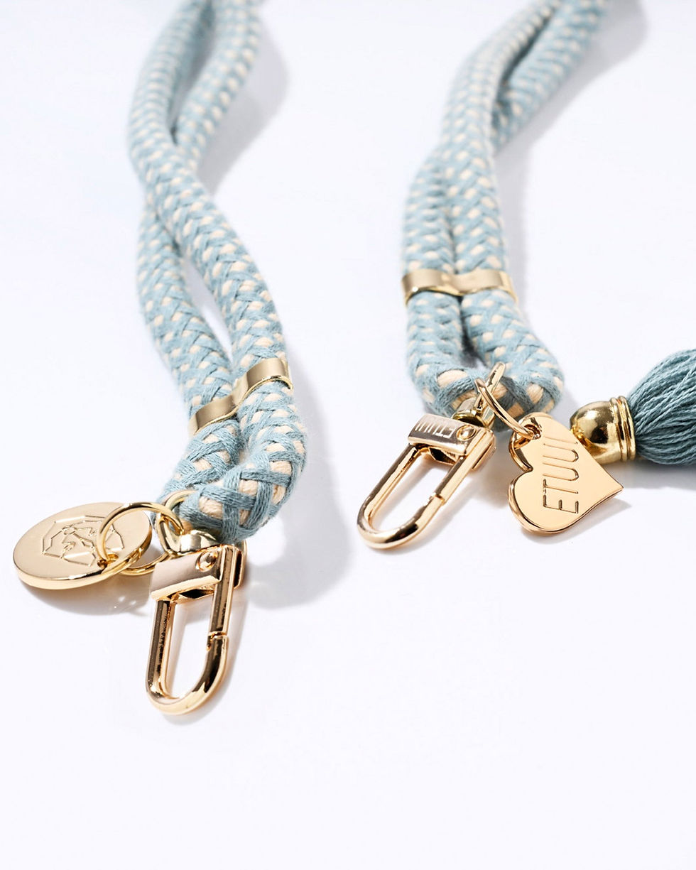 Thumbnail: Original Phone Strap Gold - Denim