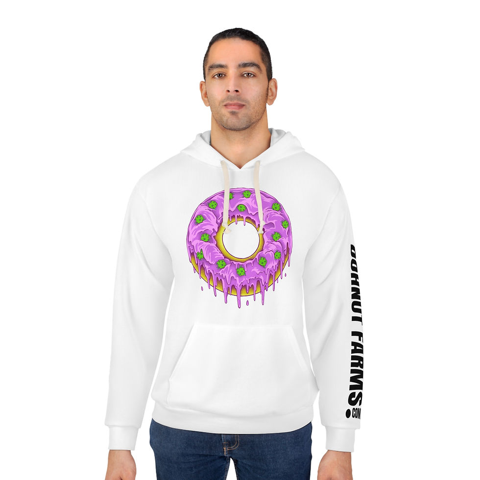 Dohnut Farms Unisex Pullover Hoodie (AOP)