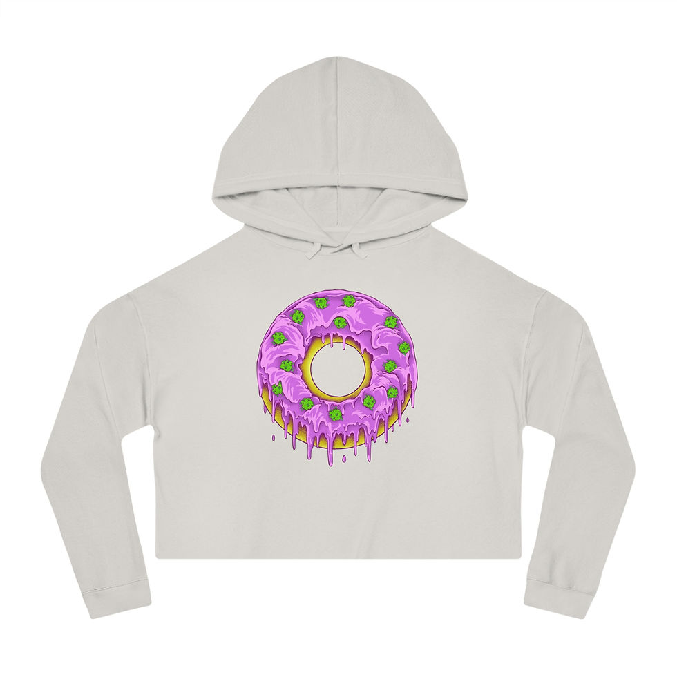 Women’s Cropped Hooded Sweatshirt