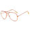 Thumbnail: ENID - Trendy Aviator Clear Glasses Lens Sun Glasses