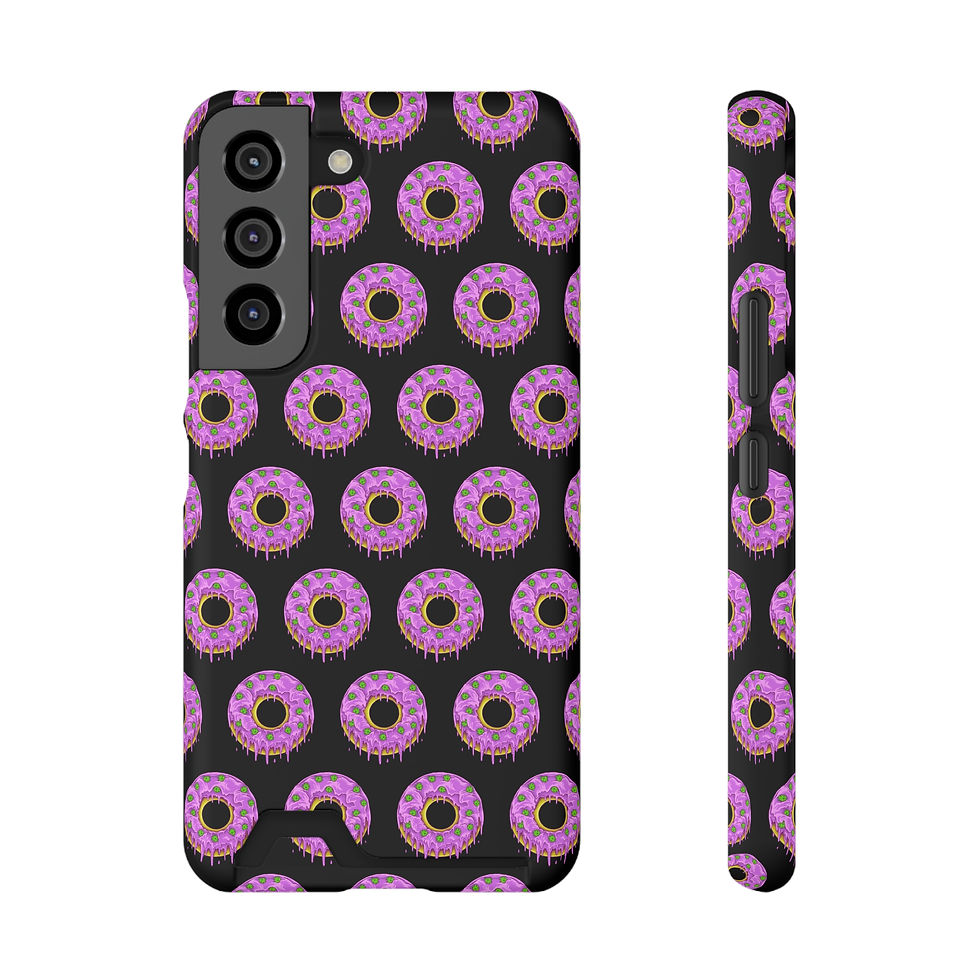 Dohnut Farms Glossy/Matte Phone Case With Card Holder
