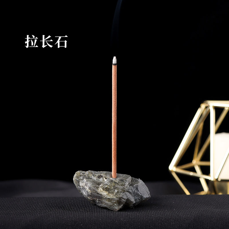 Miniatura: Crystal Incense Stick Holder Quartz Crystal Altar Decor Feng Shui Crystal