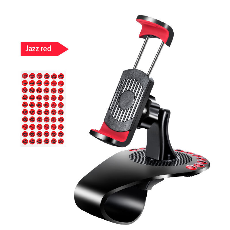 Miniatura: Car Phone Holder Temporary Parking Phone Number Plate 360 Degree Rotatable