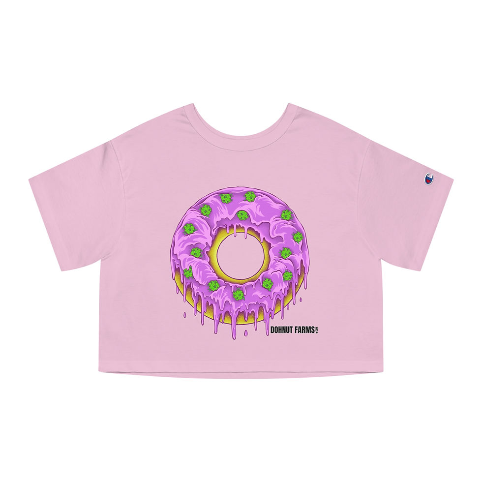 Dohnut Farms X Champion Women's Heritage Cropped T-Shirt