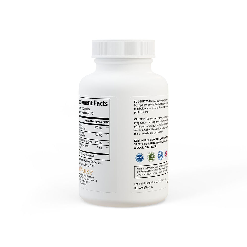 Sea Moss Supplement (60 Capsules) - Dohnut Farms 