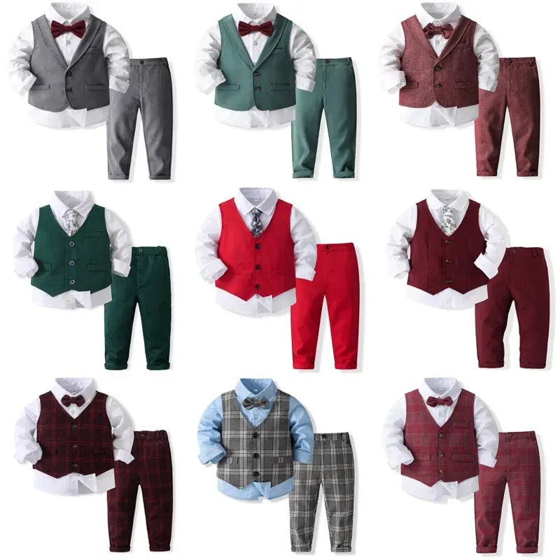 Miniatura: Wedding Attire Outfit Clothes Suit for Boy
