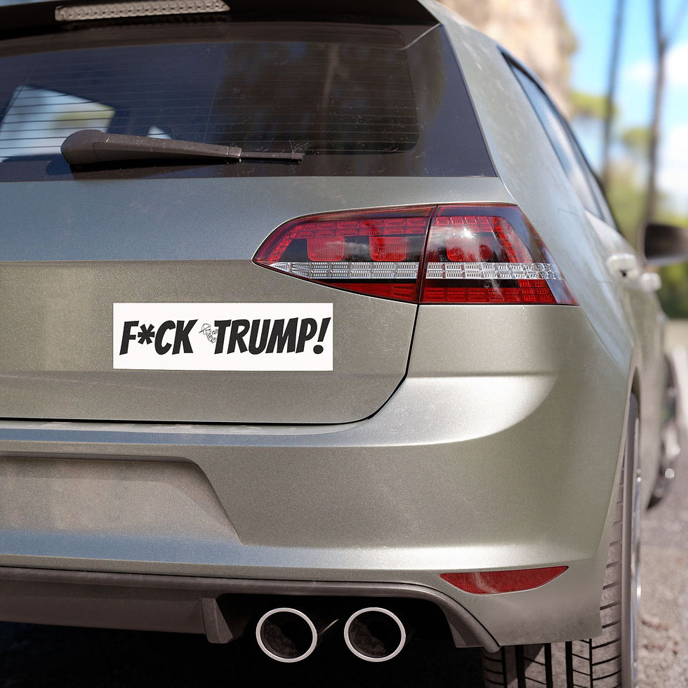 F*ck Trump! Car Magnets