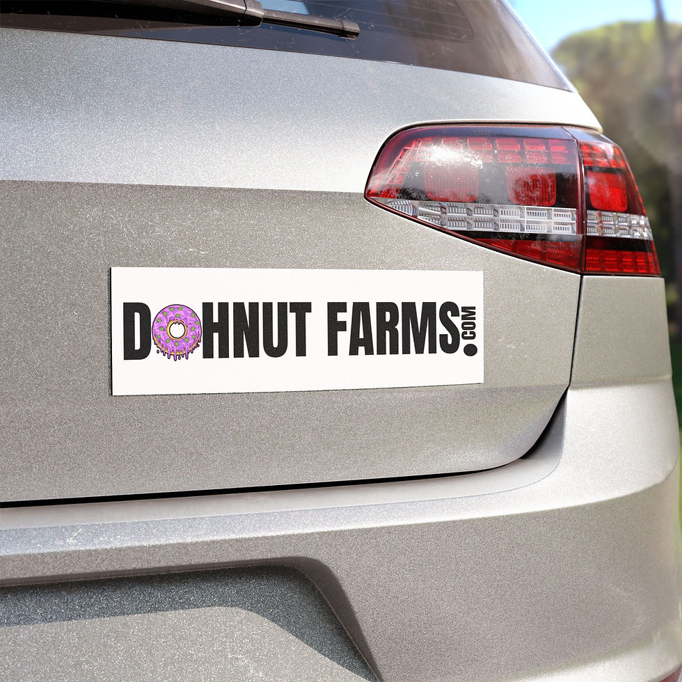 Donut Farms Car Magnet