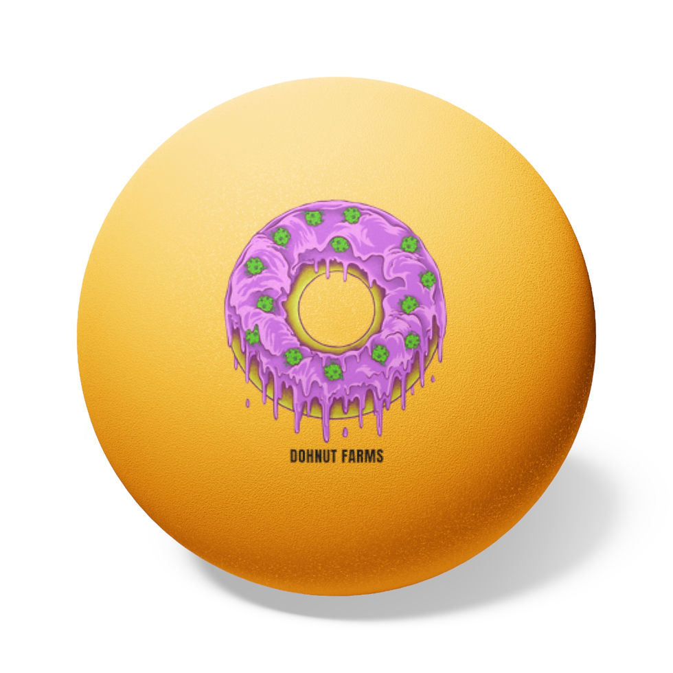 Dohnut Farms Ping Pong Balls, 6 pcs