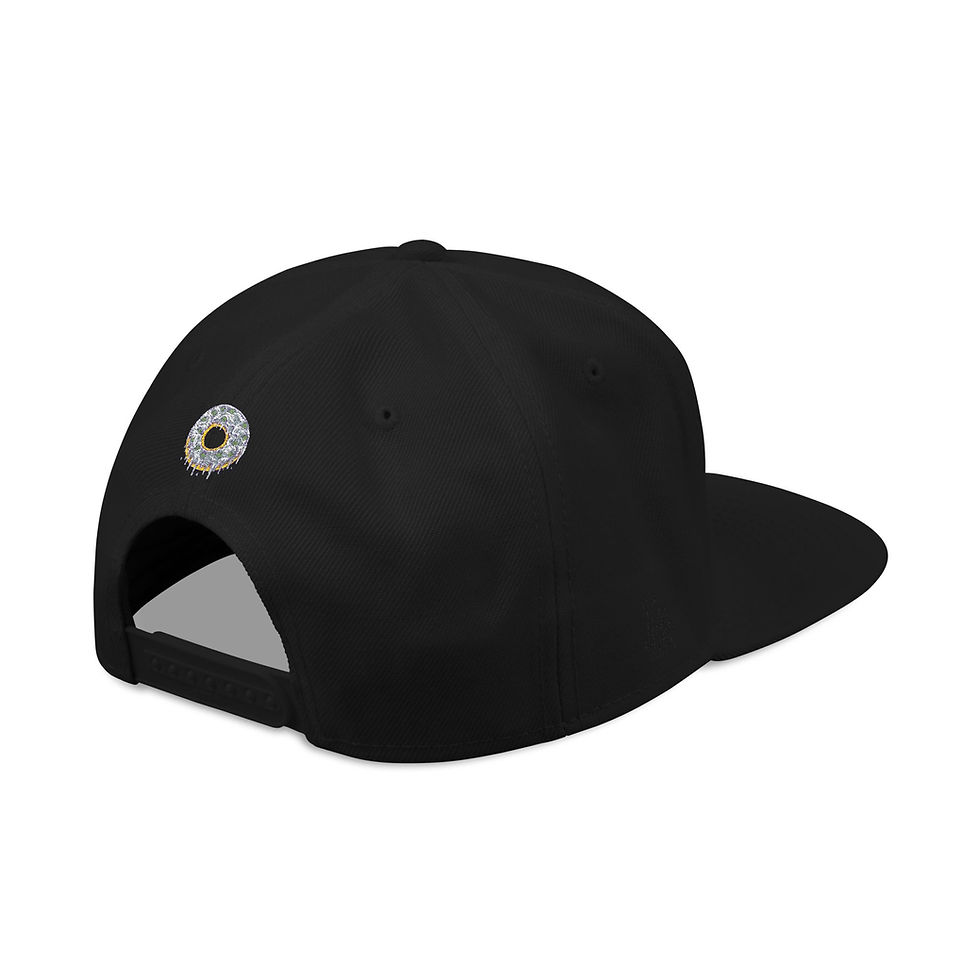Embroidered Snapback Hat - Dohnut Farms