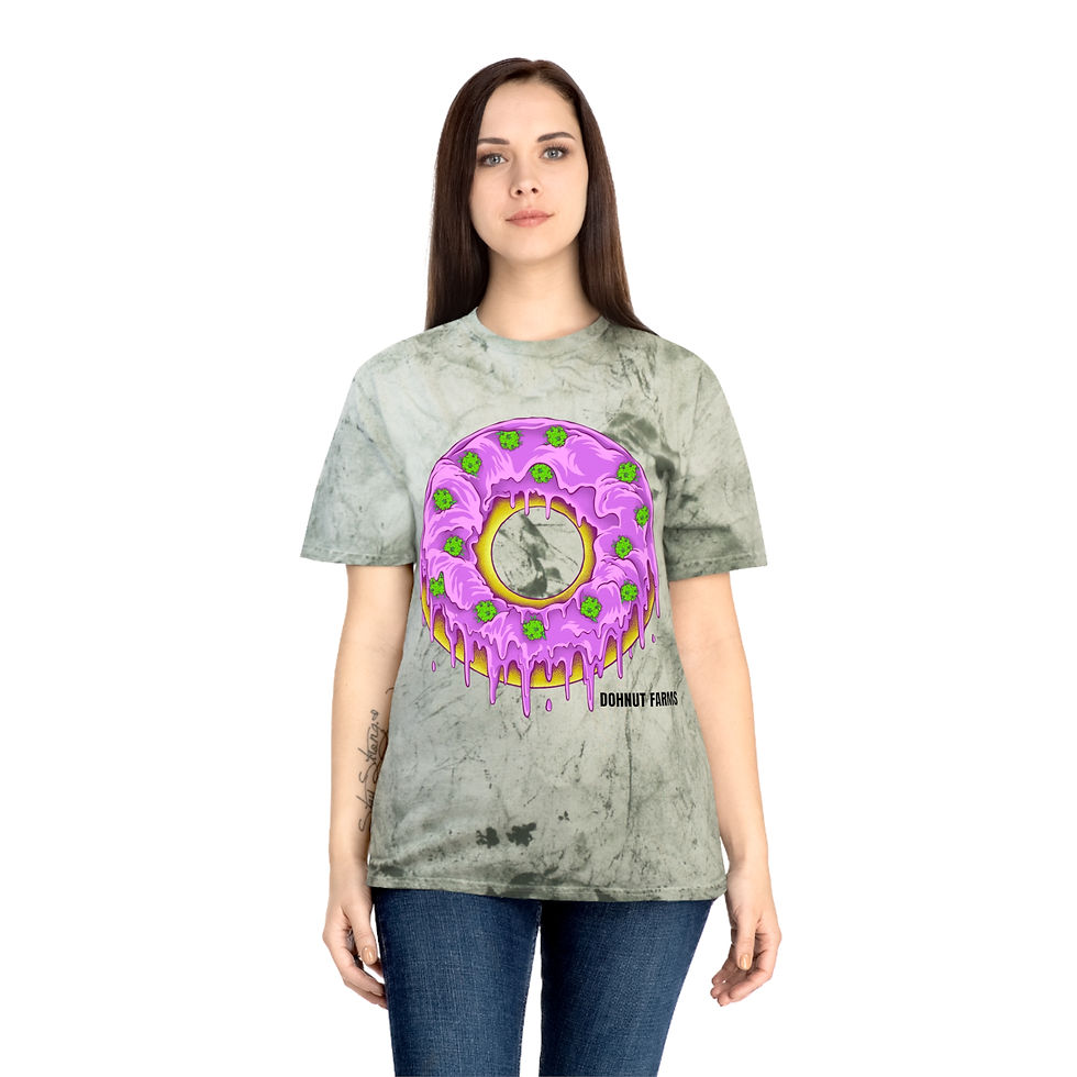 Dohnut Farms Unisex Color Blast T-Shirt
