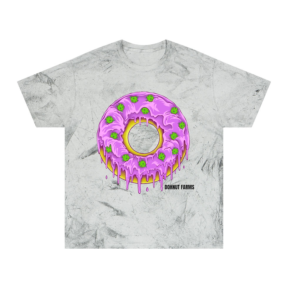 Dohnut Farms Unisex Color Blast T-Shirt