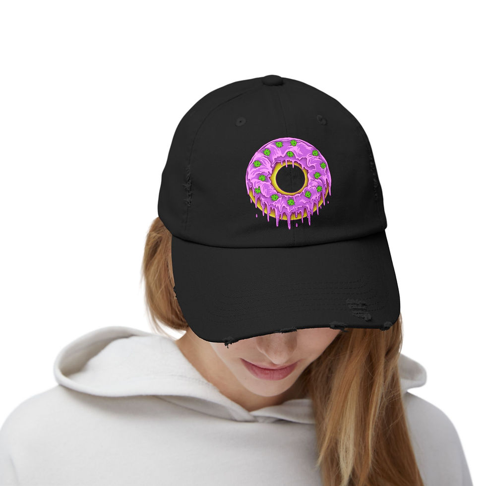 Miniatura: Dohnut Farms Unisex Distressed Cap