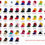 Wide Brim 2 Tone Party Hats Men Women Fedora Hats