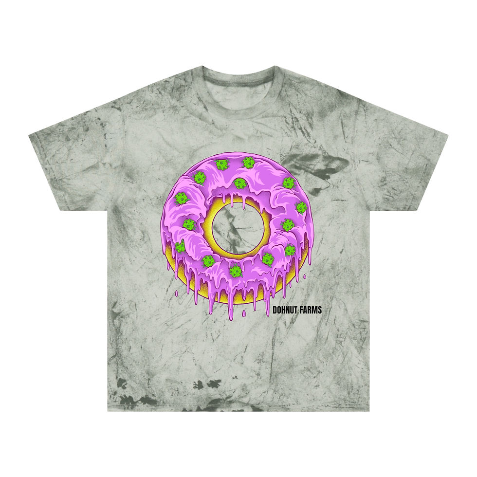 Dohnut Farms Unisex Color Blast T-Shirt