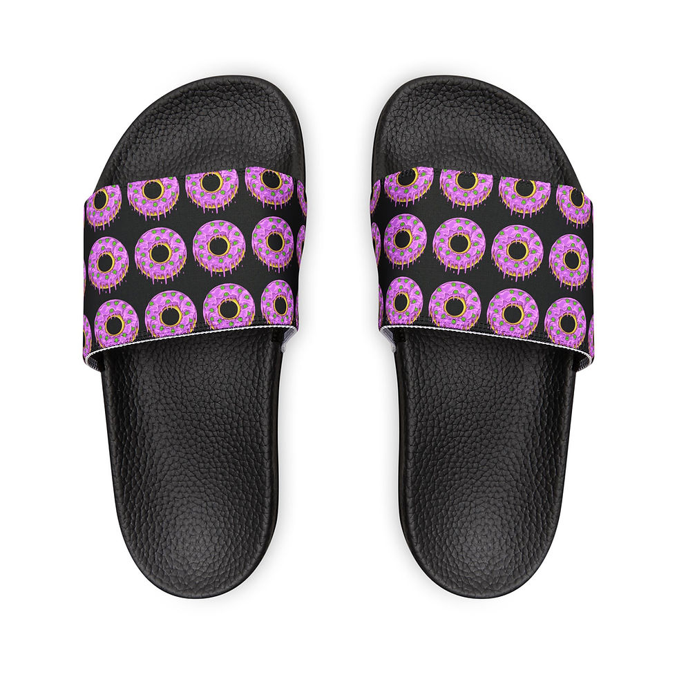 Dohnut Farms Men's PU Slide Sandals