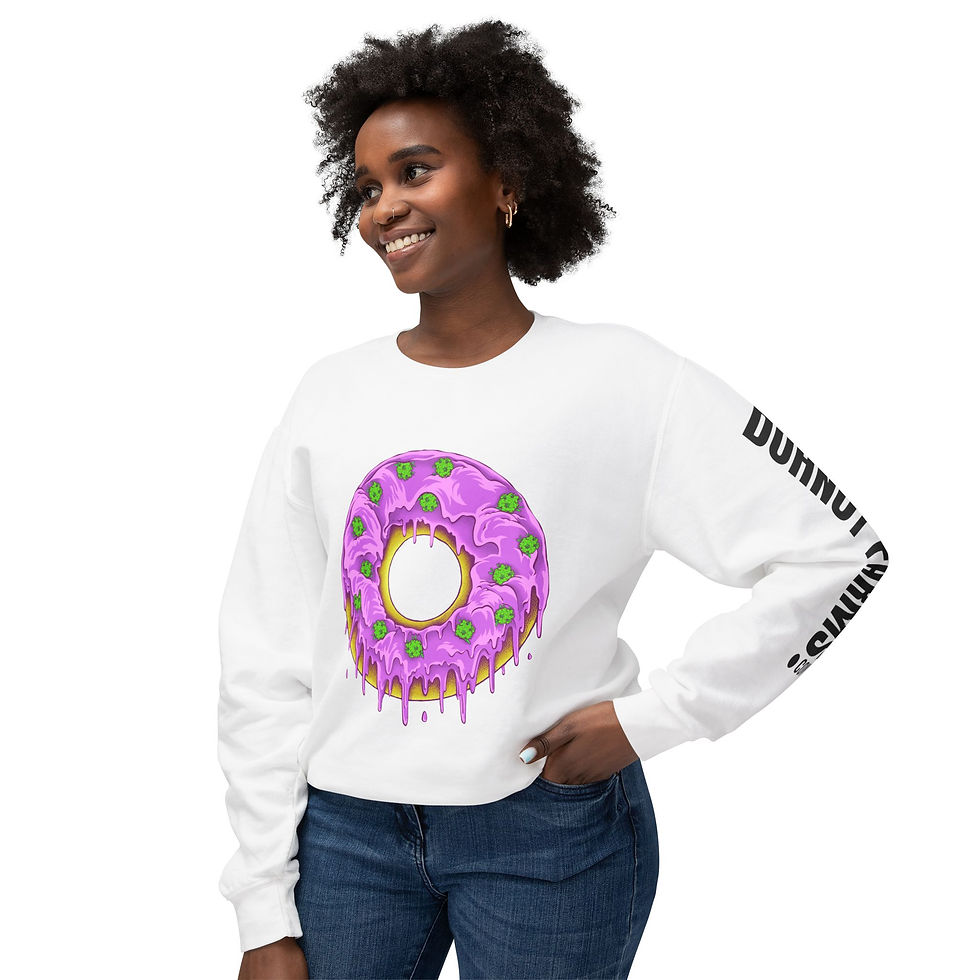 Dohnut Farms Unisex Lightweight Crewneck Sweatshirt
