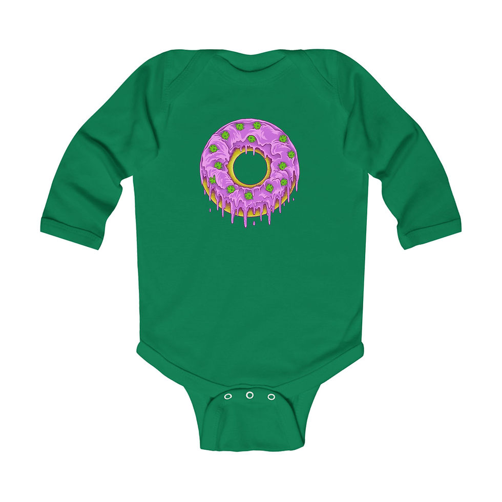 Dohnut Farms Infant Long Sleeve Bodysuit