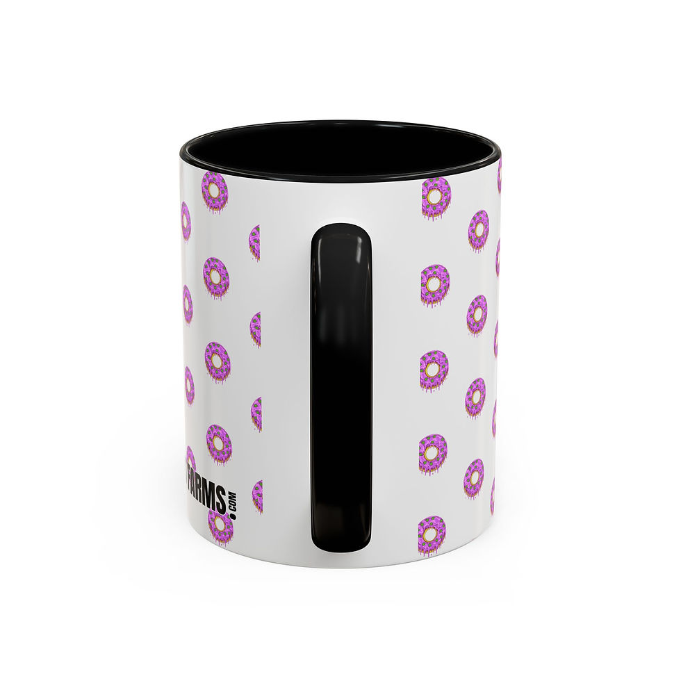 Dohnut Farms Accent Coffee Mug, 11oz