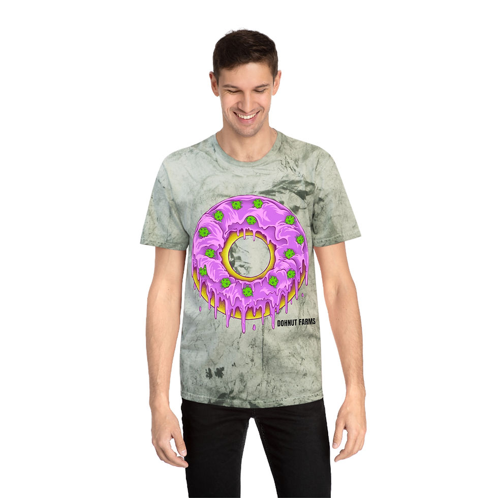 Dohnut Farms Unisex Color Blast T-Shirt