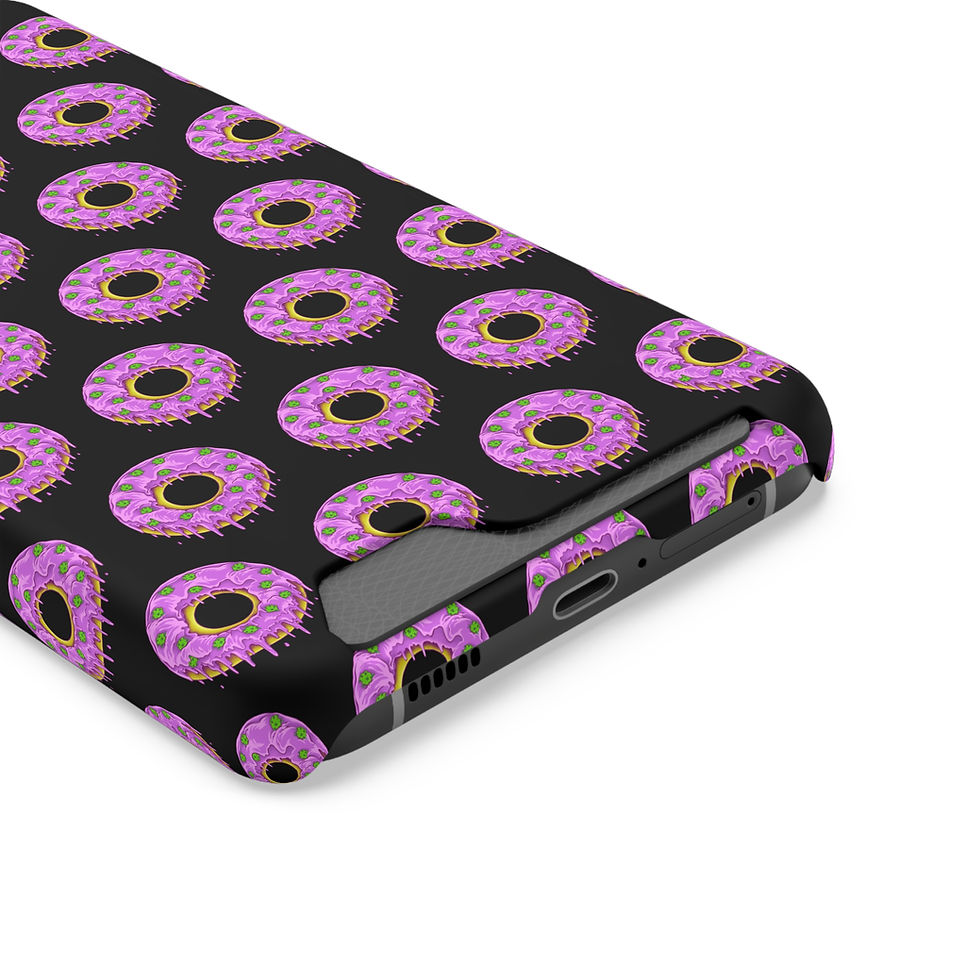 Dohnut Farms Glossy/Matte Phone Case With Card Holder